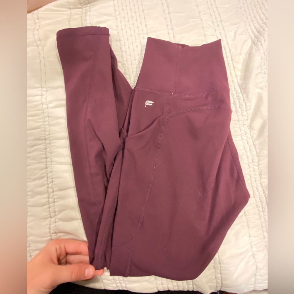 Purple Fabletics leggings